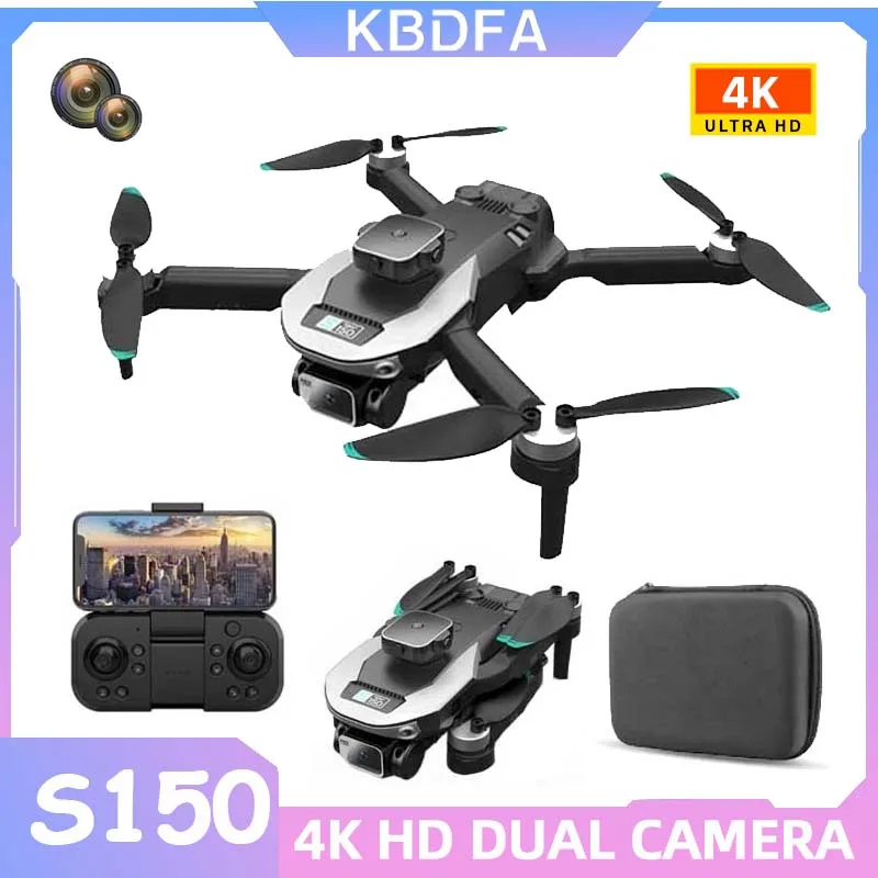 

Квадрокоптер KBDFA S150 Профессиональный складной с двойной HD камерой, бесщеточным Мотором и оптическим потоком