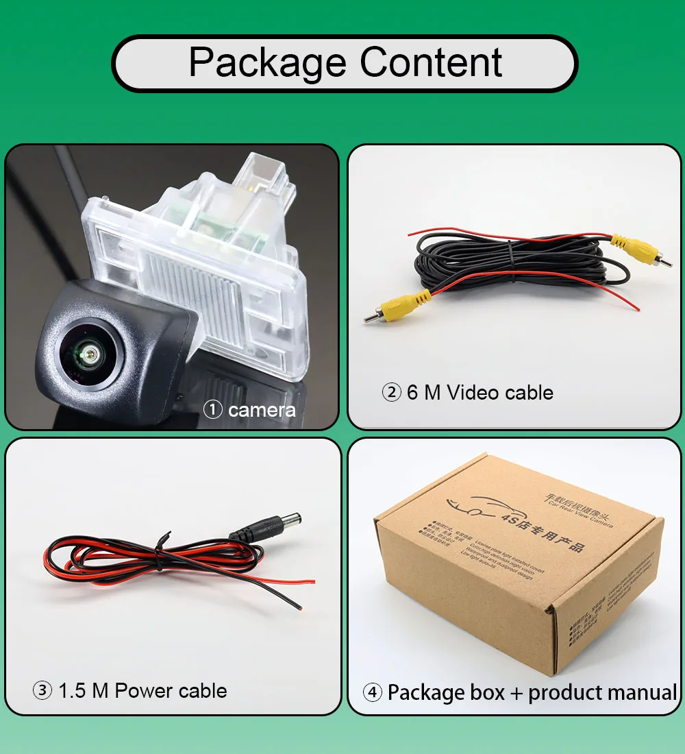 Камера заднего вида AHD 2011 P рыбий глаз для Mercedes Benz SLK SLC Class R172 Vito W447 1080 ~ Настоящее HD