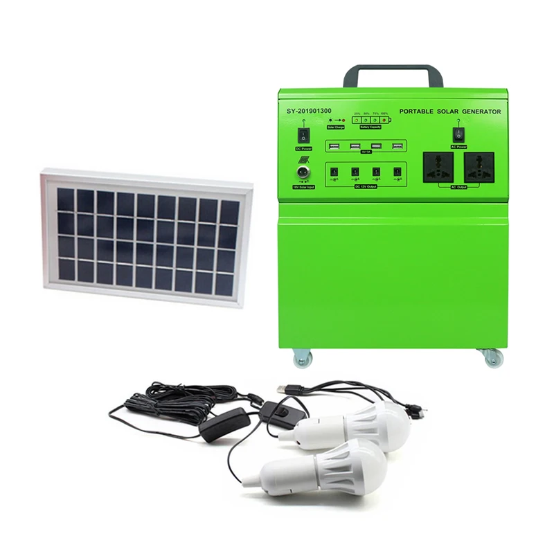 

portable solar power generator for home use