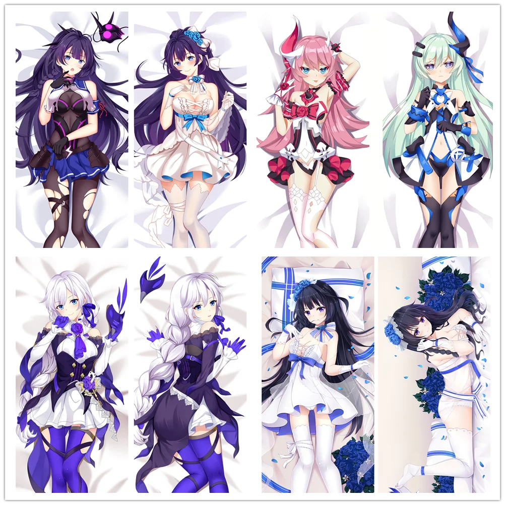 

Honkai Impact Kiana Kaslana Raiden Mei Yae Sakura Rita Rossweisse Dakimakura body Pillowcase Cushion Case Cover