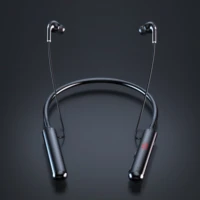 60 hours bluetooth 5 0 headphones led display sports earbuds ipx5 waterproof hanging neck sports headset for ios android phone