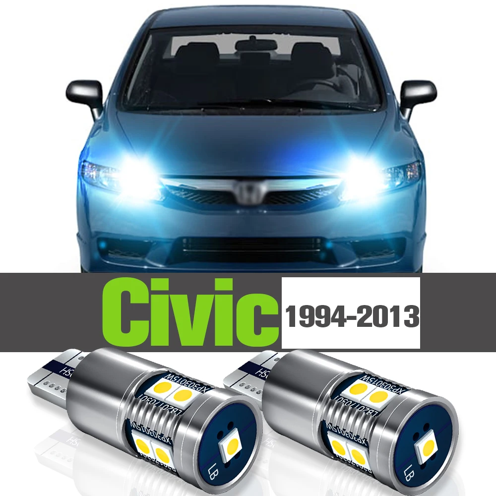 

2x LED Parking Light Accessories Clearance Lamp For Honda Civic 6 7 8 1994-2013 2004 2005 2006 2007 2008 2009 2010 2011 2012