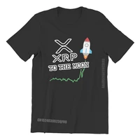cryptocurrency crypto miner xrp to the moon tshirts vintage punk men tshirts tops plus size cotton retro t shirt