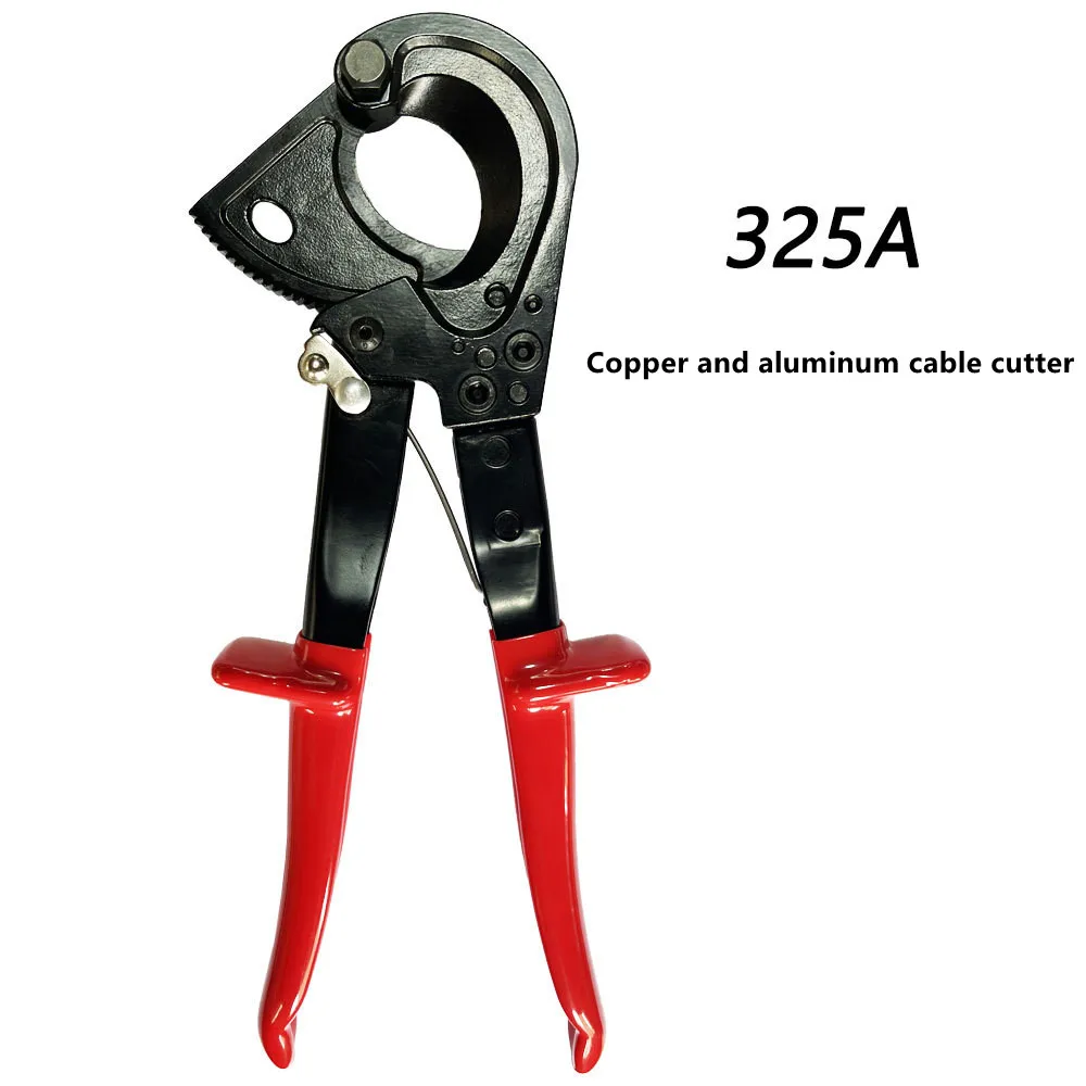 

HS-325A Cable Wire Stripper Ratchet Cable Cutter Max Germany Design Cutter Plier Scissors Terminal Cable Cutter