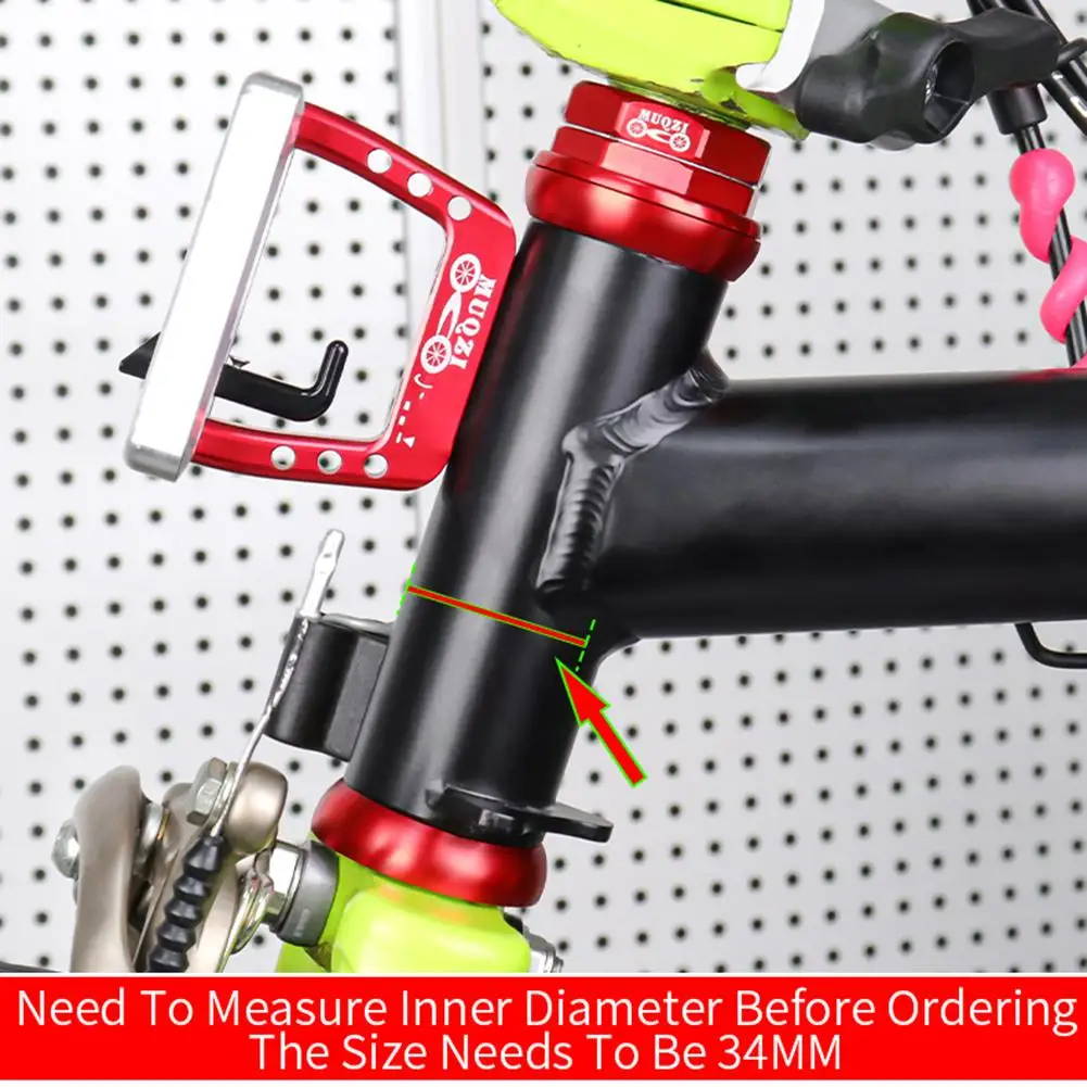 

Сверхлегкая Гарнитура 34 мм, гарнитура из алюминиевого сплава с резьбой, аксессуары для модификации для складного велосипеда Brompton