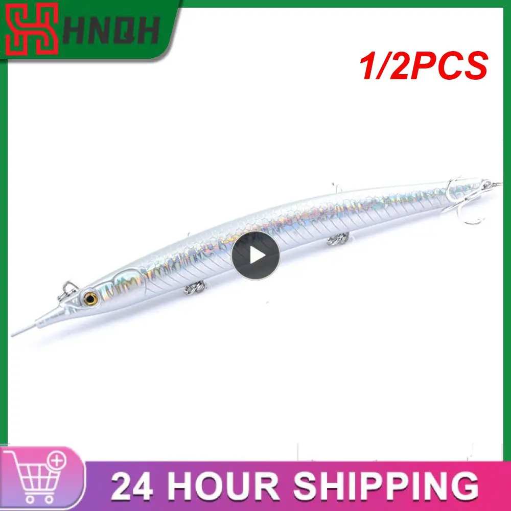 

1/2PCS Japan Pencil Saltwater Lures Fishing Needlefish Lure 182mm 54g Sea River Sinking Pike Tuna Baits Fishing Tackle
