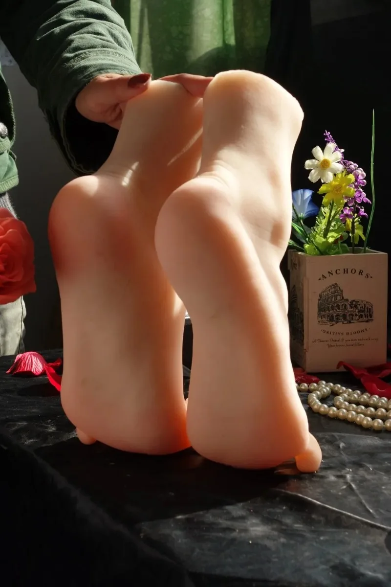 3803 Реалистичная одна пара силиконовых женских манекен для ног модель туловище