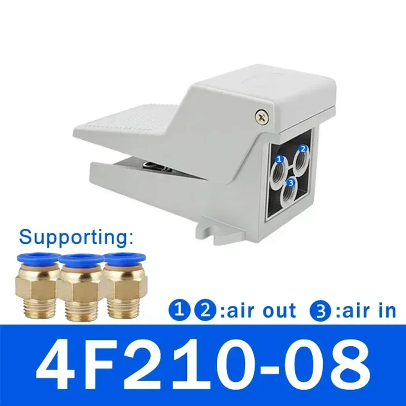 

Промышленный пневматический педальный переключатель: 4F210-08 08L воздушный регулирующий клапан, ножной переключатель FV420 и клапан воздушного цилиндра FV320