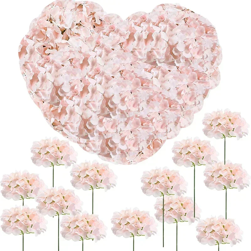 

Искусственные цветы гортензии шелковые 100 шт для свадьбы