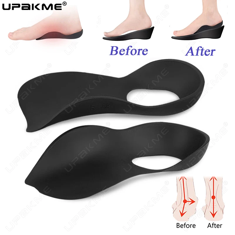 

Flat Feet Correction Heel Foot Pain Arch Support Shoe Insoles Sole Insert Man Woman XO-Legs Orthotic Cushion for Orthopedic Pads