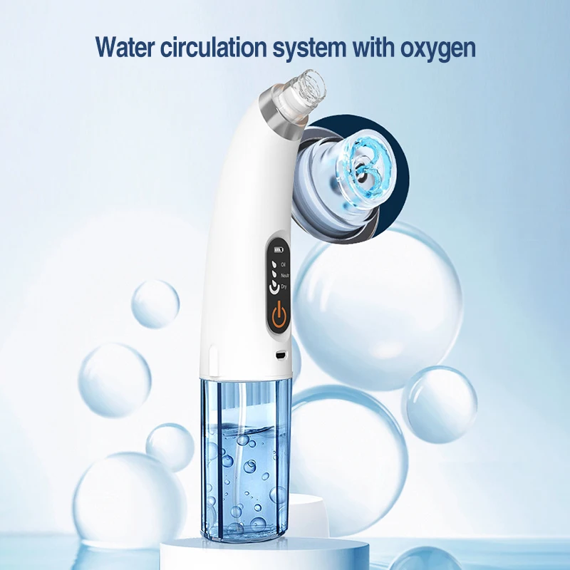 

Blackhead Suction Device Electric Small Bubble Pore Cleaner Acne Facial Beauty and Blackhead Removal Device