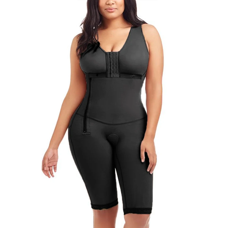 Fajas Women Shapewear Slimming Tummy Control Weight Loss Bodysuit Full Body Shaper Postpartum Recovery