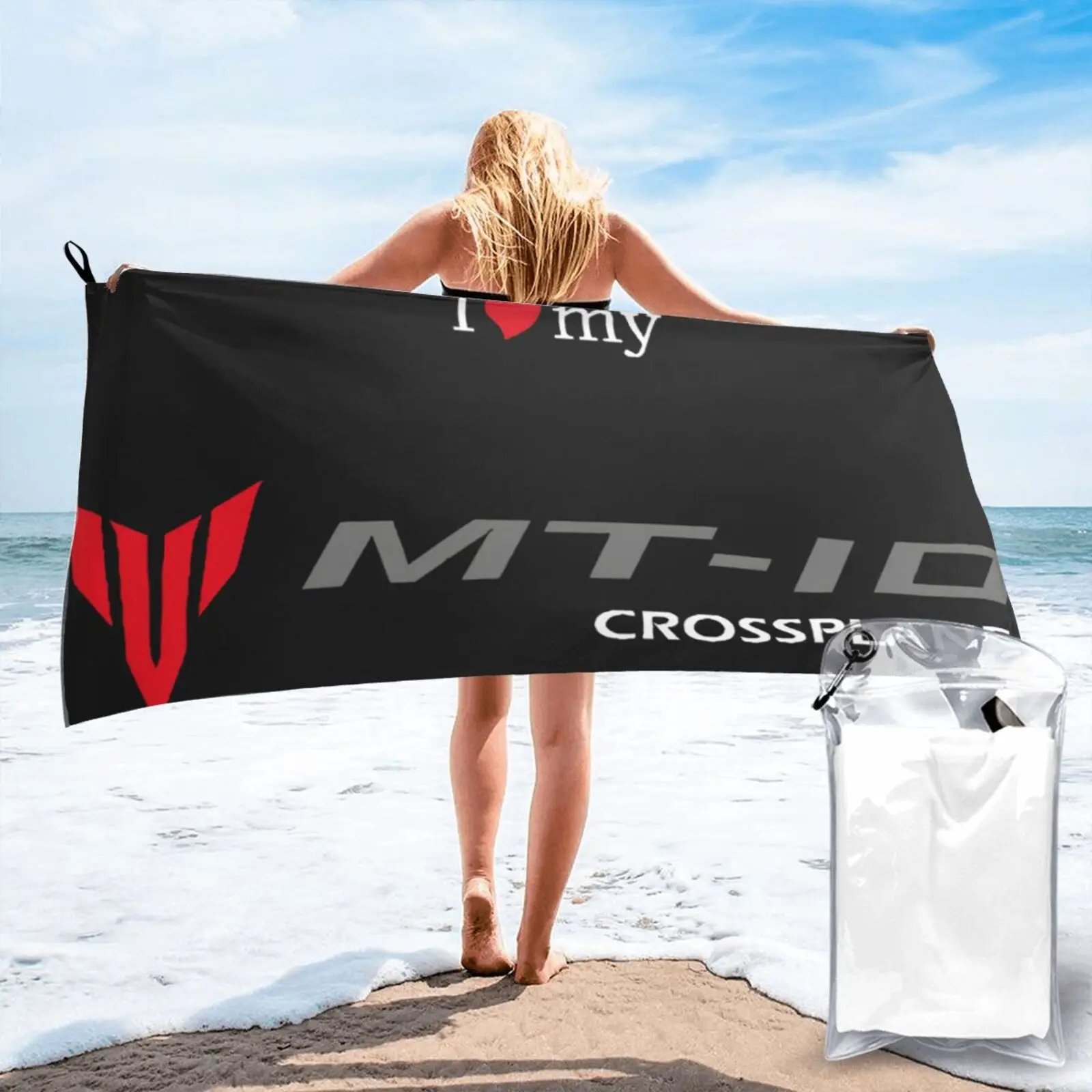 

Customised Mt10 Crossplane Motorcycle Mt 3190 Beach Towel Beach Cover Towels Bathroom Beach Beachwear Kitchen Towel Bath Towel