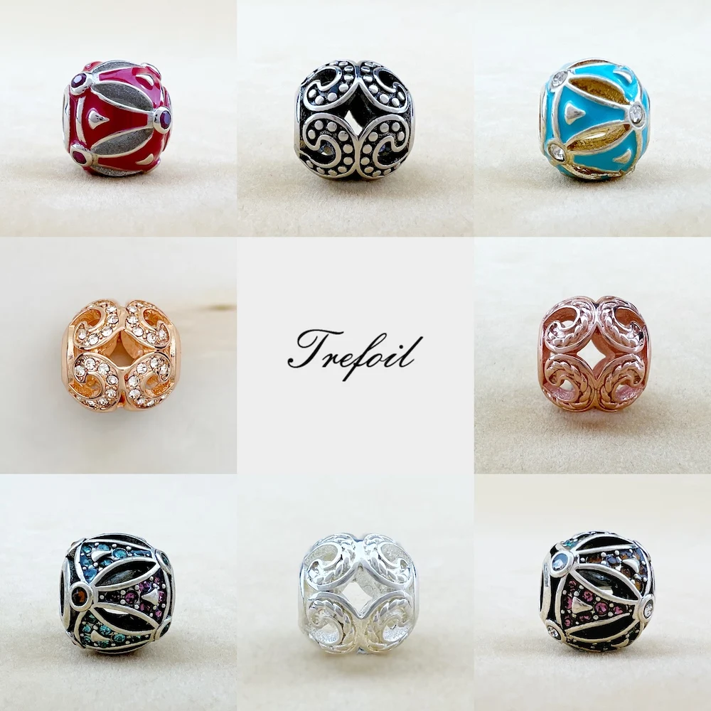 Бусины сделай сам этно-дизайн с сильными волнами отверстие 5 мм чистое серебро 925