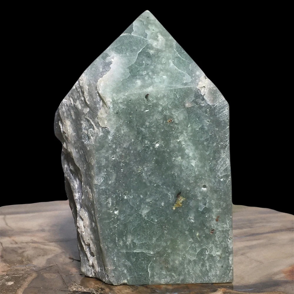 

Природная палочка зеленая яшма башня для медитации лечебный камень минеральный образец драгоценный камень для гостиной украшение коллекц...