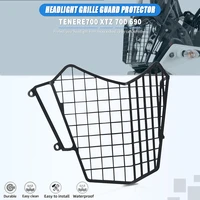 motorcycle aluminium headlight guard protector cover protection grill for yamaha tenere 700 tenere 700 tenere700 2019 2020 2021