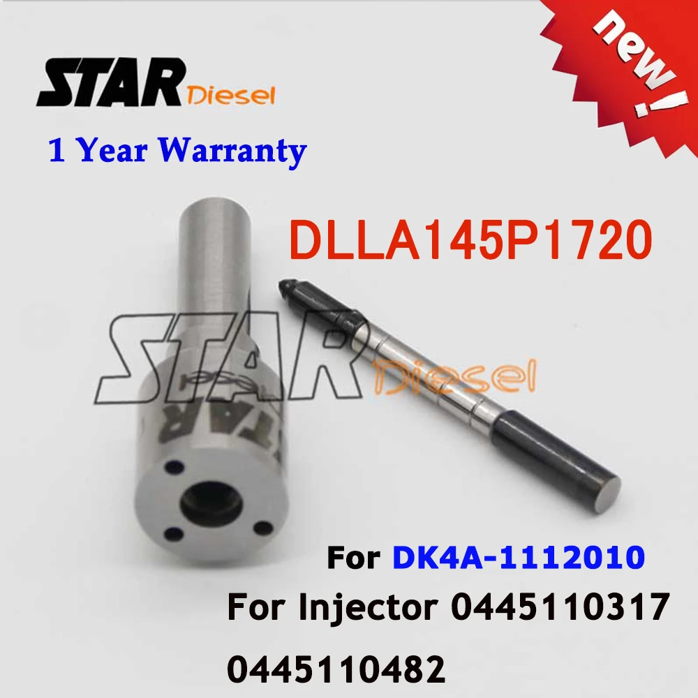 

0 433 172 055 Common Rail Fuel Injector Nozzle DLLA 145 P 1720 DLLA145P1720 0433172055 for NISSAN 0 445 110 317 0 445 110 482