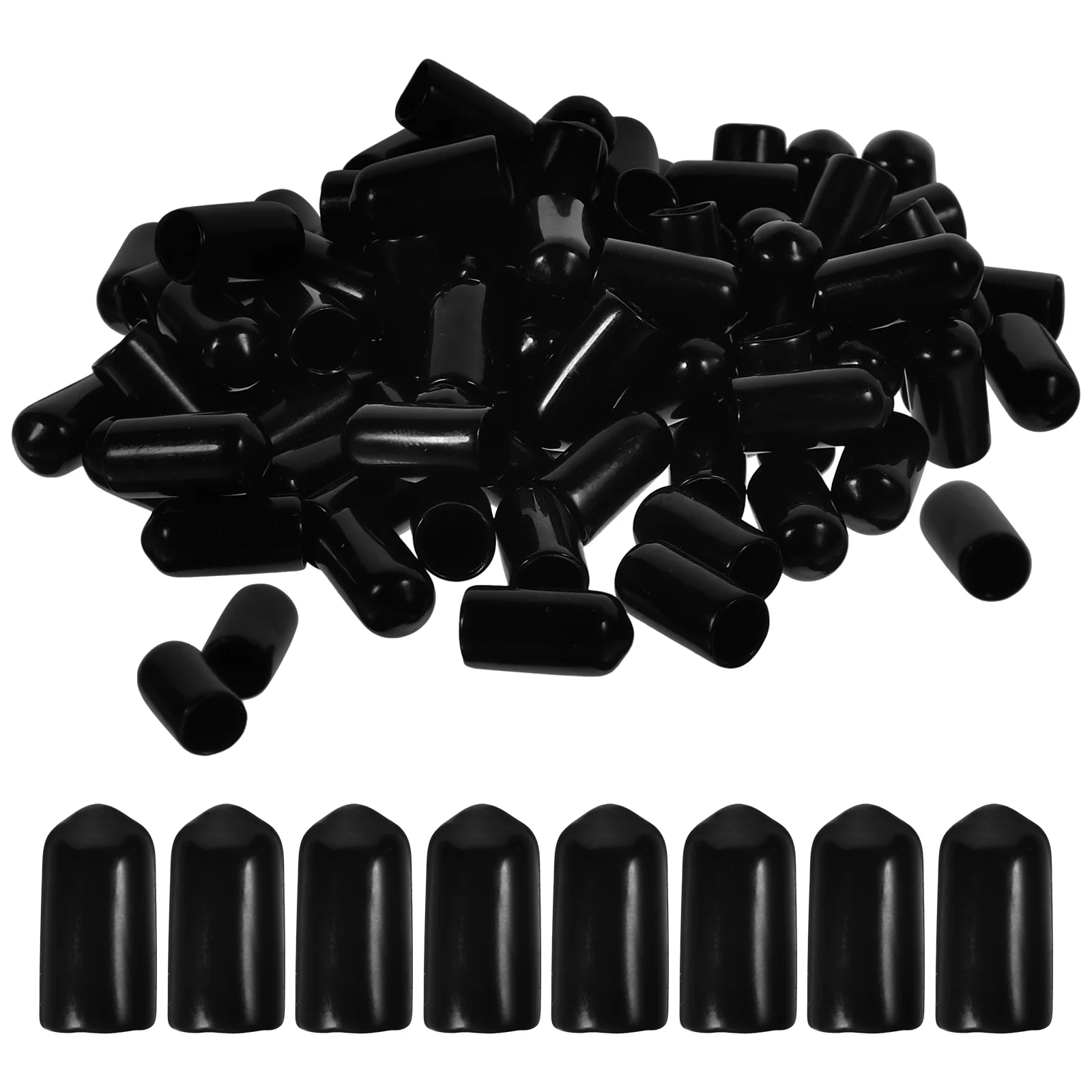 100 шт. пылезащитная крышка носики пробка для крышек бутылок масляная черная