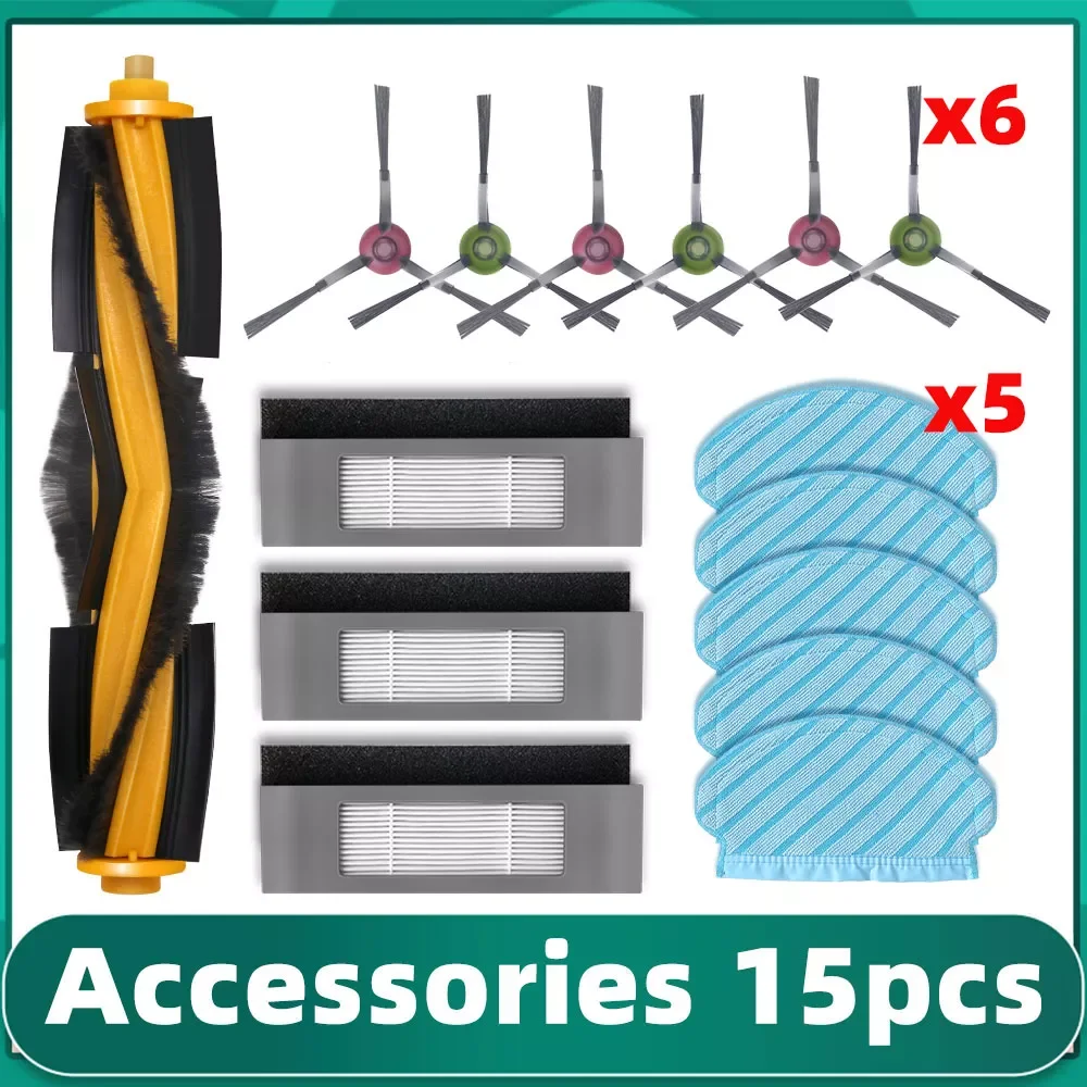 

For Ecovacs Deebot OZMO 920 950 T8 T9 Yeedi 2 Hybrid Vac Hepa Filter Main Side Brush Mop Replacement Parts Robot Vacuum Cleaner