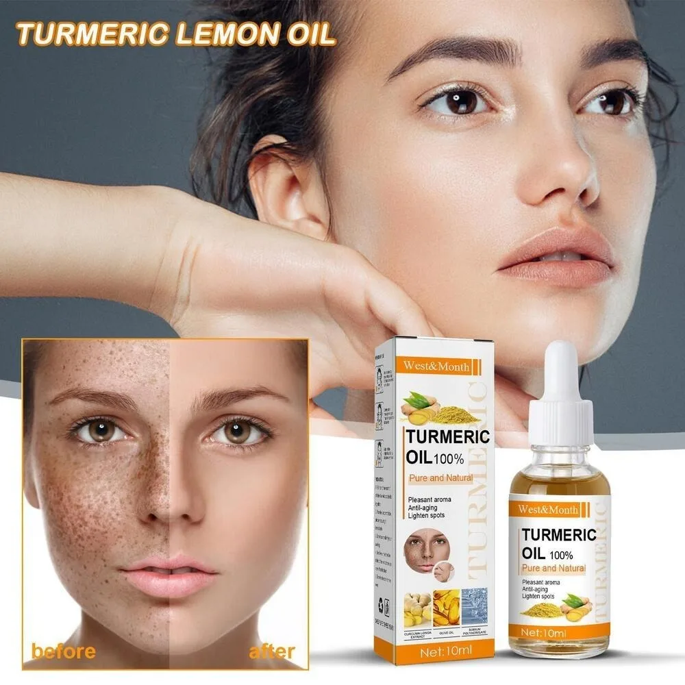 Антивозрастная куркума лимонное масло увлажняющая эссенция сыворотка для