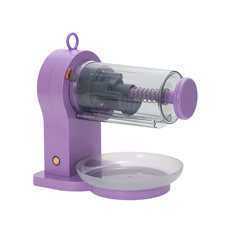 

Snow Cone Machine Kitchen Table-Top Ice Crusher Include Silicone Ice Mold USB Rechargeable