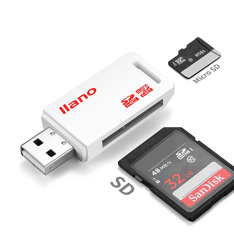 Card Reader USB 2.0/Type-C to SD Micro SD TF OTG Memory Card Adapter for PC Laptop Accessories Multi Cardreader Card Reader