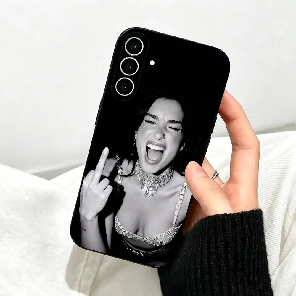 Фото Чехол для телефона D-Dua M-Lipas Singer, черный, силиконовый, мягкий, для Samsung Galaxy A73, A72, A71, A70, A53, A52, A51 №2