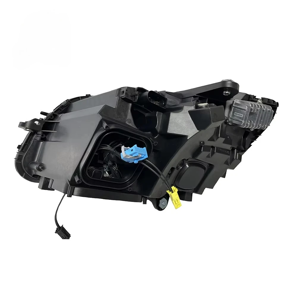 Фото Светодиодные фары для Mercedes-Benz C-CLASS C180 C200 C260 C300 W205, высококачественные, с двойной линзой, LED, 12В, автомобильные аксессуары №4