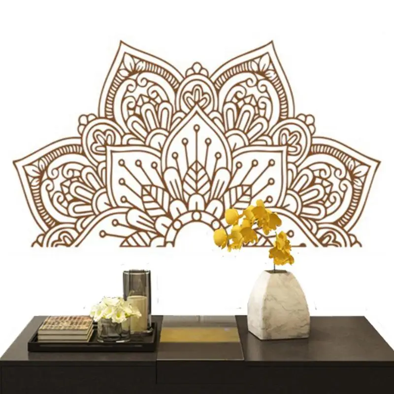 

Removable Wall Decal Lotus Flower Self-adhesive Lotus Stickers Bathroom Stickers For Wall Indoor Bedroom Wall Decor Stickers