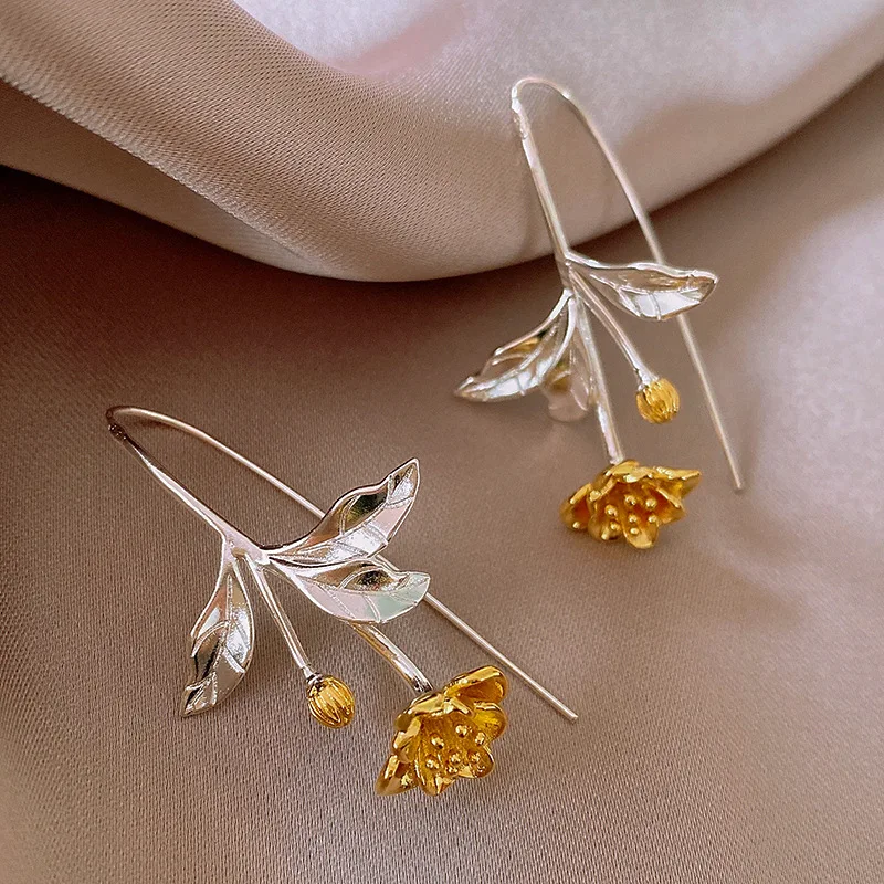 Женские серьги-подвески в европейском и американском стиле