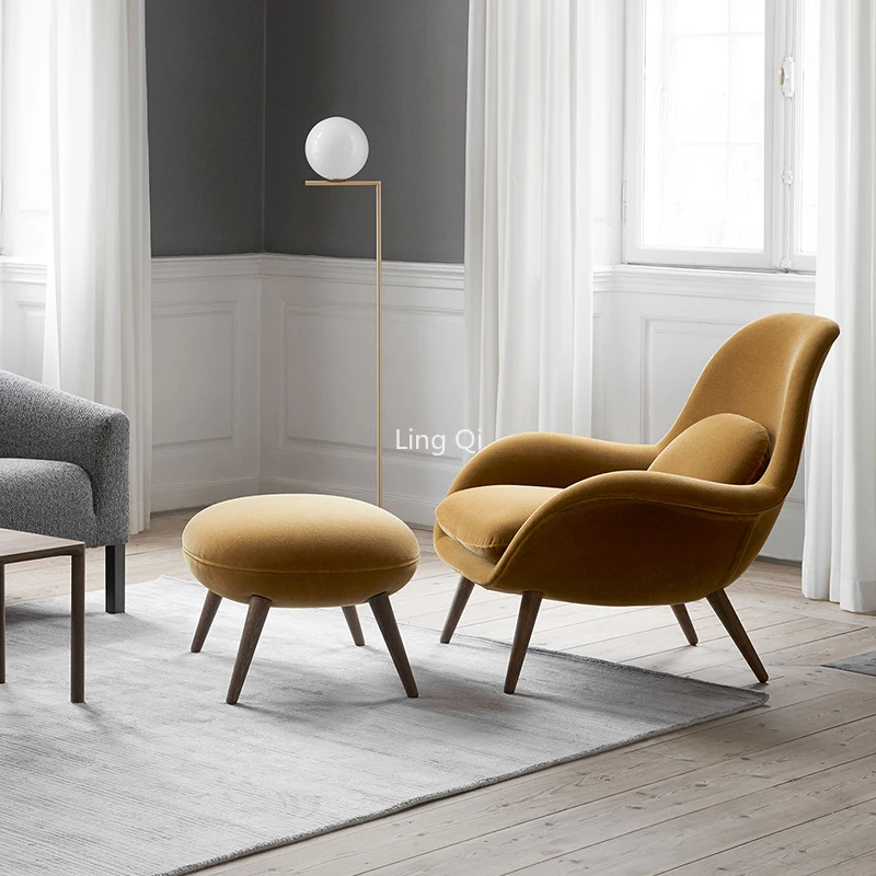 

Nordic Modern Living Room Chairs Beauty Elegant Reading Balcony Sofa Chair Meditation Relax Fauteuil Salon Living Room Furniture