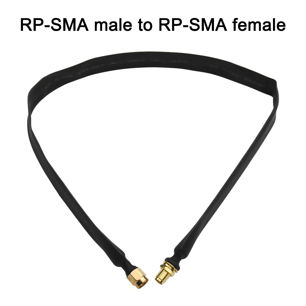 

RP-SMA Male To RP-SMA Female 1-Pack Flat Win Dow Coaxial Extension Pigtail For 802.11ac, 802.11n, 802.11g, 802.11b WiFi Standard