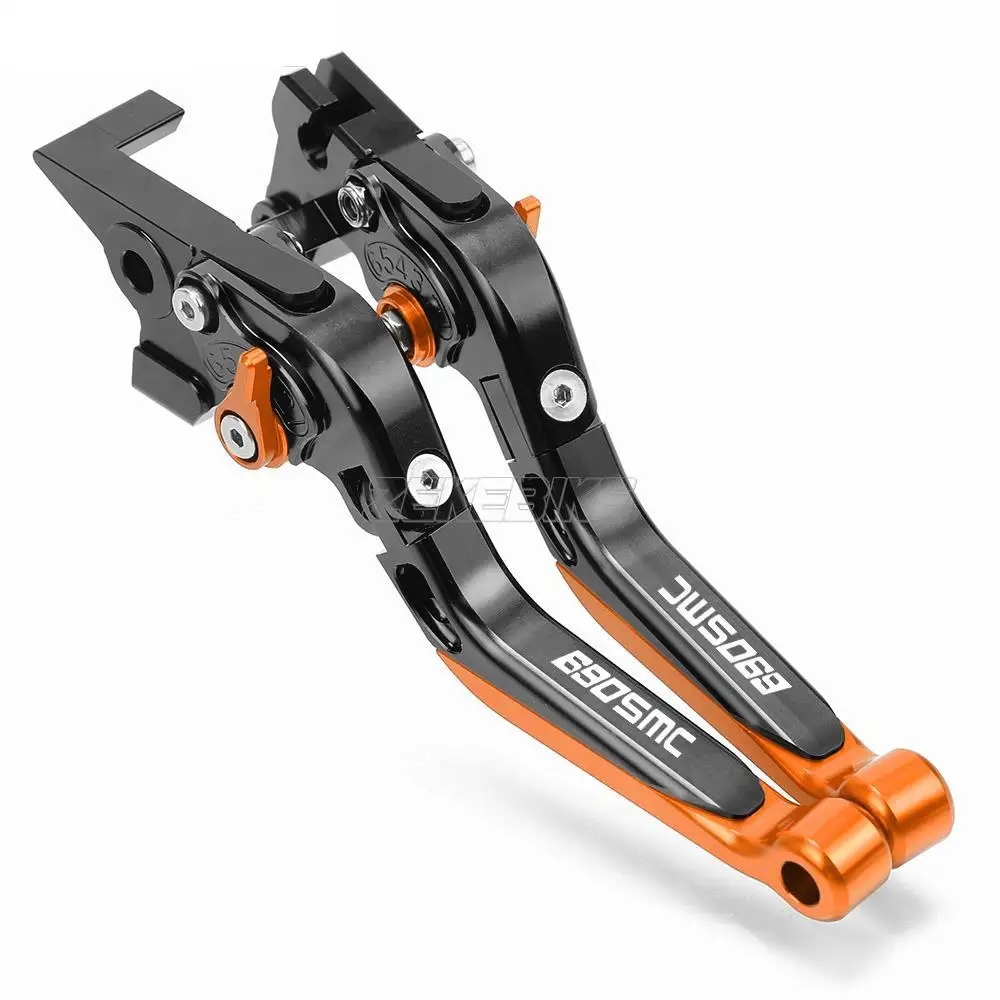 

For 690SMC 690SMC-R SMCR 640 LC4 690SM 690 Enduro R Motorcycle Accessories Brake Clutch Levers Folding Adjustable Extendable