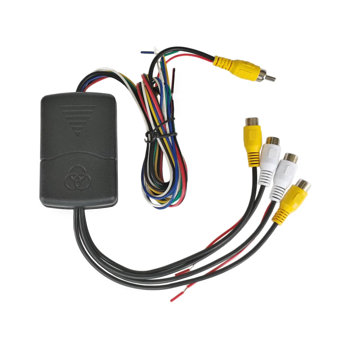 

DIYKIT 4 камеры в 1, видеоконтроль, соединительный канал для изображения, конвертер для системы вождения автомобиля, передний, задний, левый, правый вид