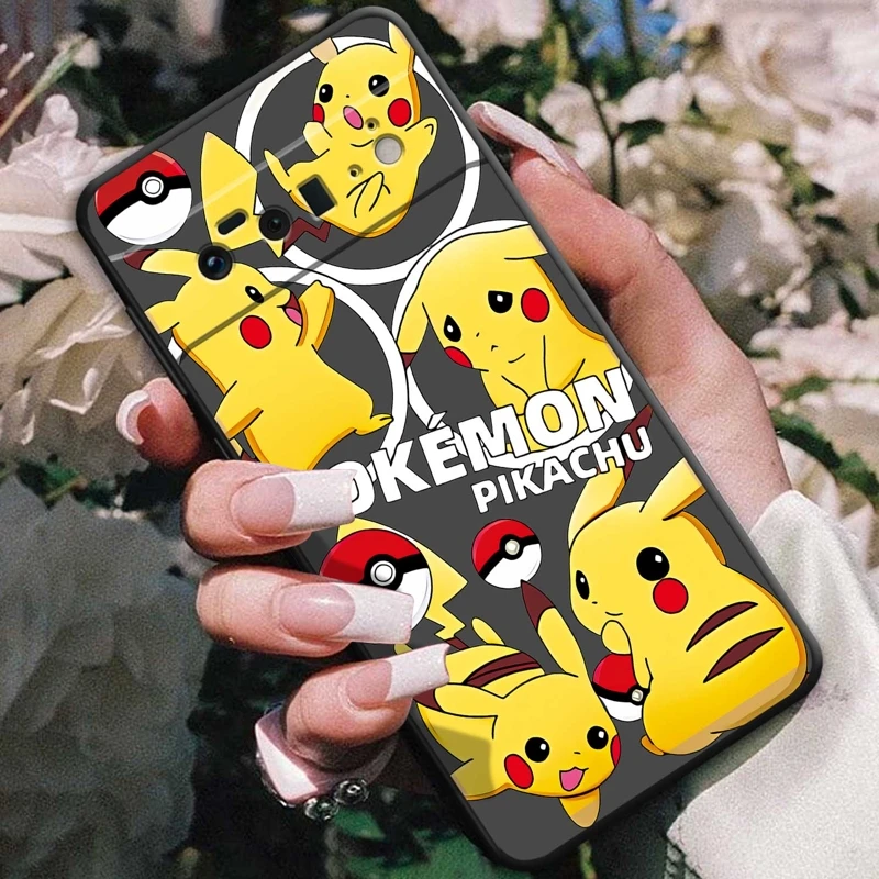 

Pokemon Pikachu Squirtle Anime For Google Pixel 6 6a 7 5 5a 7a 4a 4 3 XL 7Pro 6Pro 4G 5G 3XL 4XL Pixel6a Case
