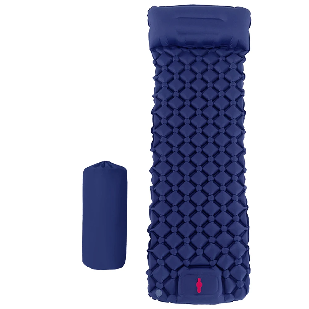 Надувной туристический матрас портативный влагостойкий для отдыха на открытом