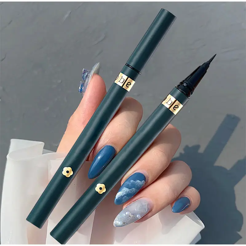 Waterproof eyeliner pencil long-lasting and not easy to smudge Netflix eyeliner pencil can be customized female eye makeup De07