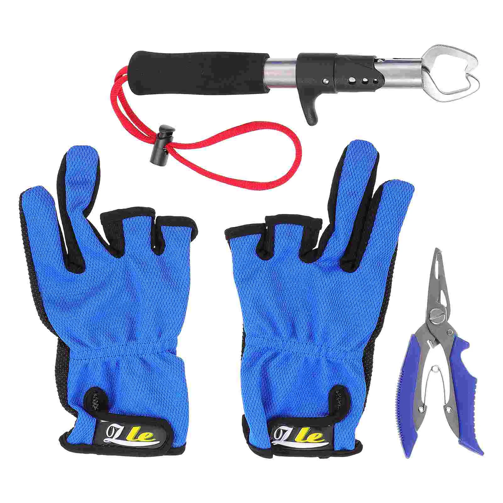 

1 Set Multi-functional Fishing Tackle Fish Controller Practical Fish Pliers Kit