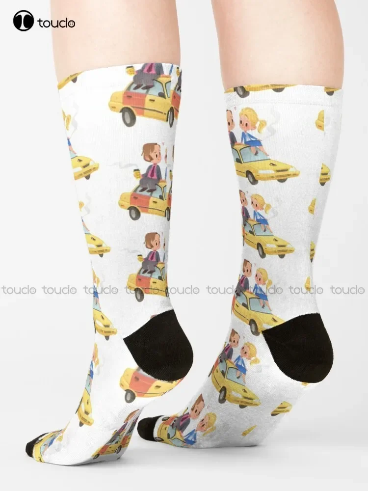 Джимми и Ким - носки Better Call Saul зеленые бейсбольные 360° ° Креативные забавные