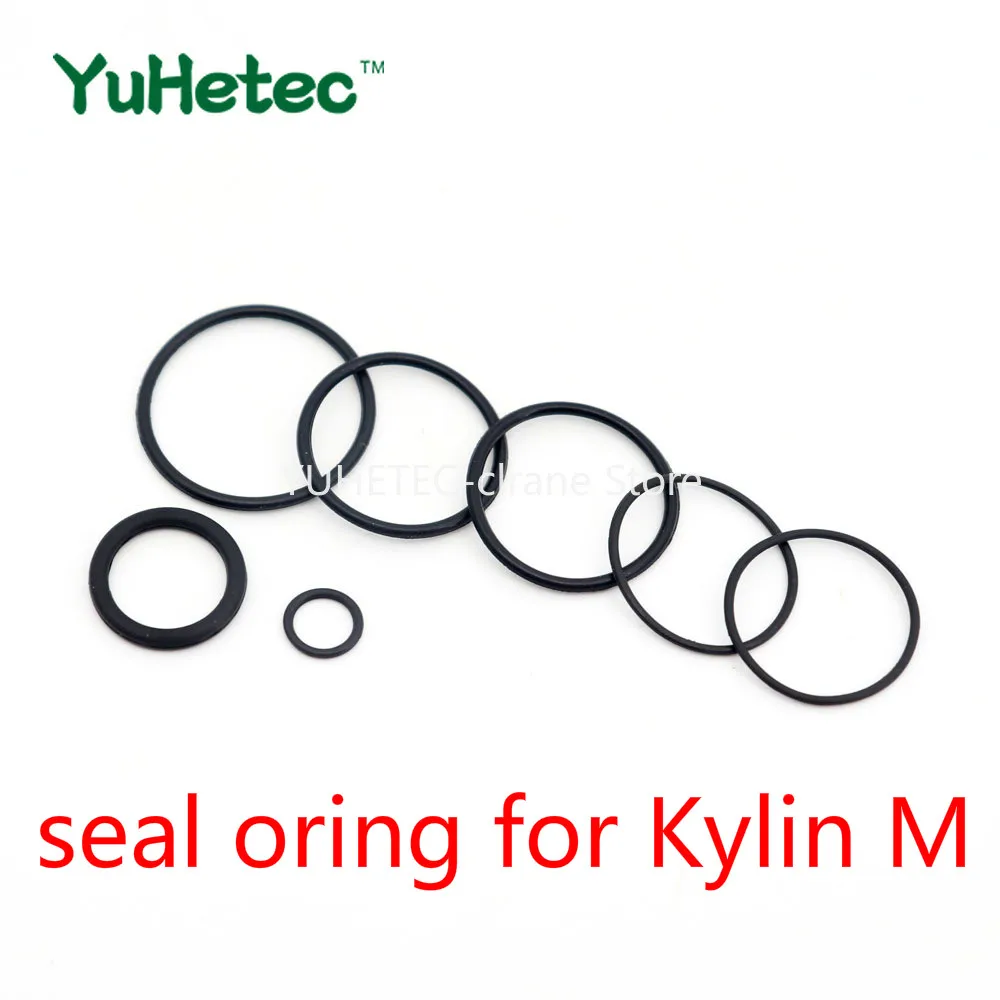 

7PCS YUHETEC Silicone Sealing O-ring Accessories Bag for Vandy vape Kylin M RTA Tank Atomizer E-Cig seal oring parts