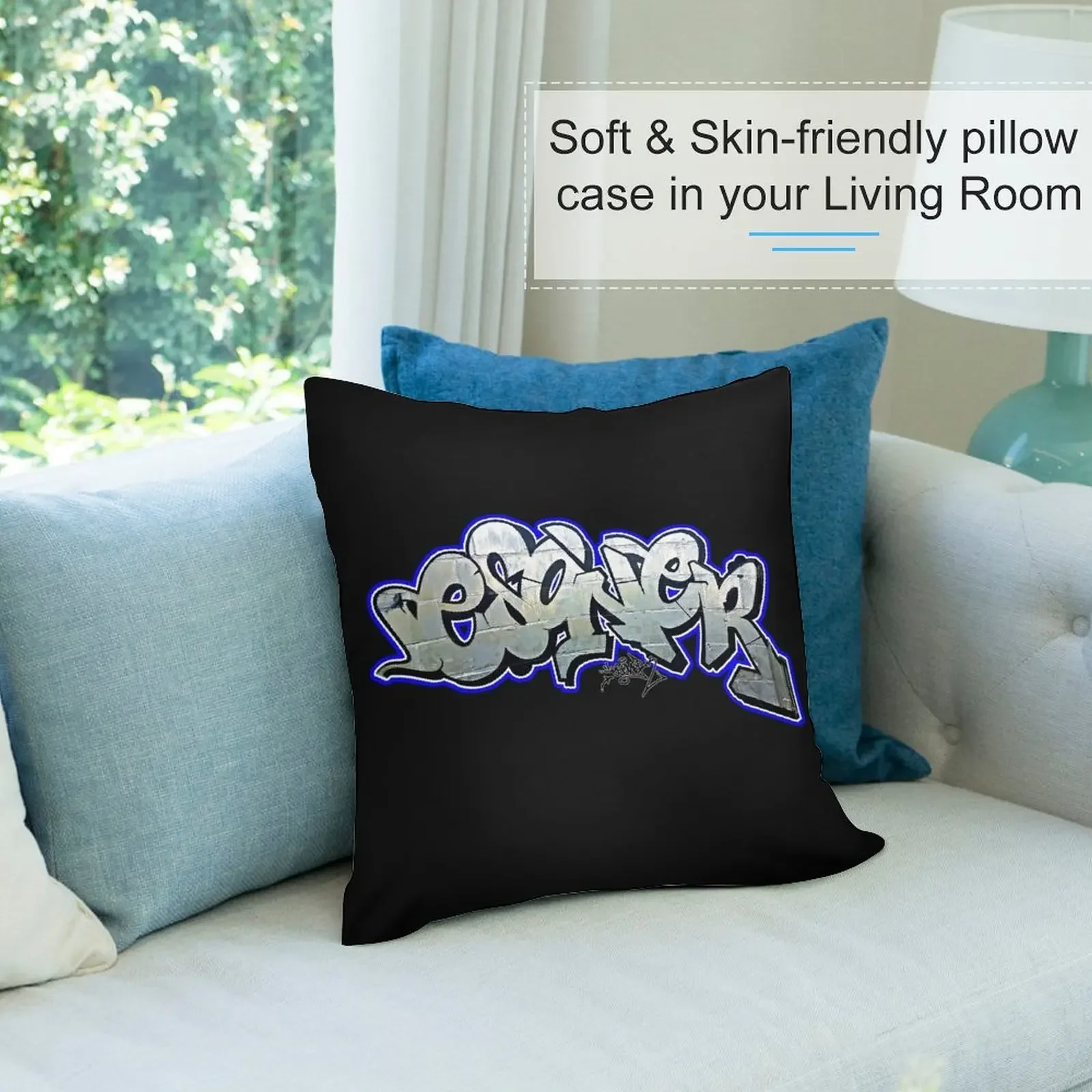 Декоративная подушка ESONER URBAN GRAFFITI STREET STYLE