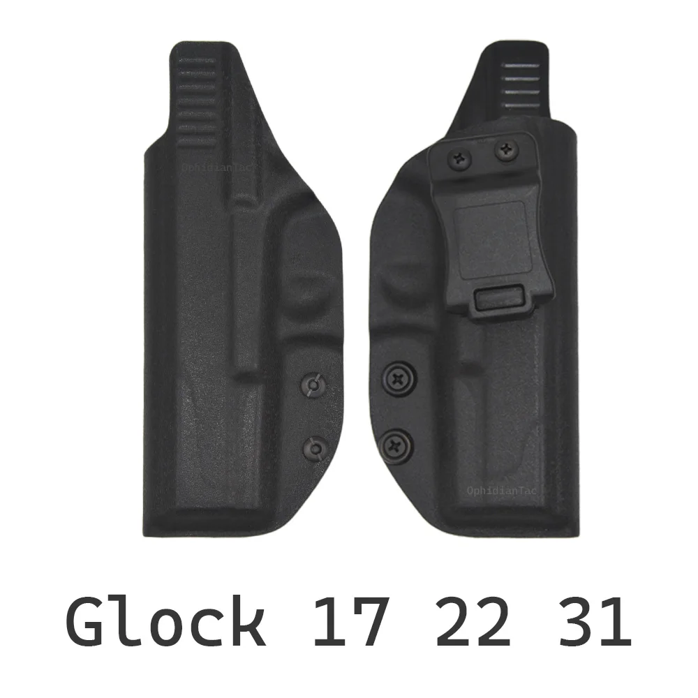 Новинка кобура Kydex для Телец G2c Glock 17/22/31/43 Colt 1911 CZ пистолета IWB 9 мм скрытого ношения