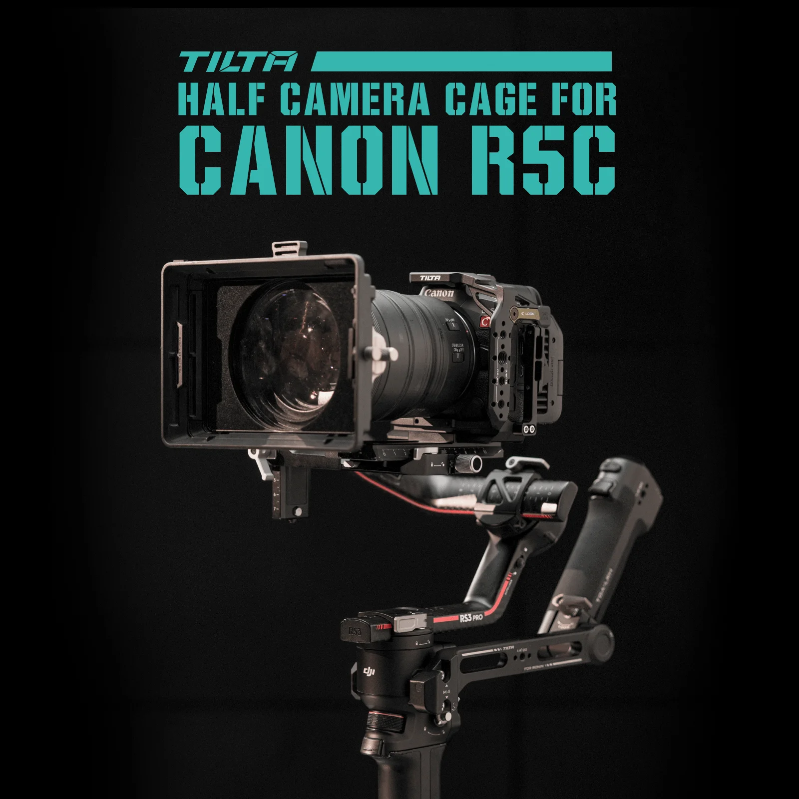 TILTA для Canon R5c фотокамера с полуободком R5C легкий комплект-черный