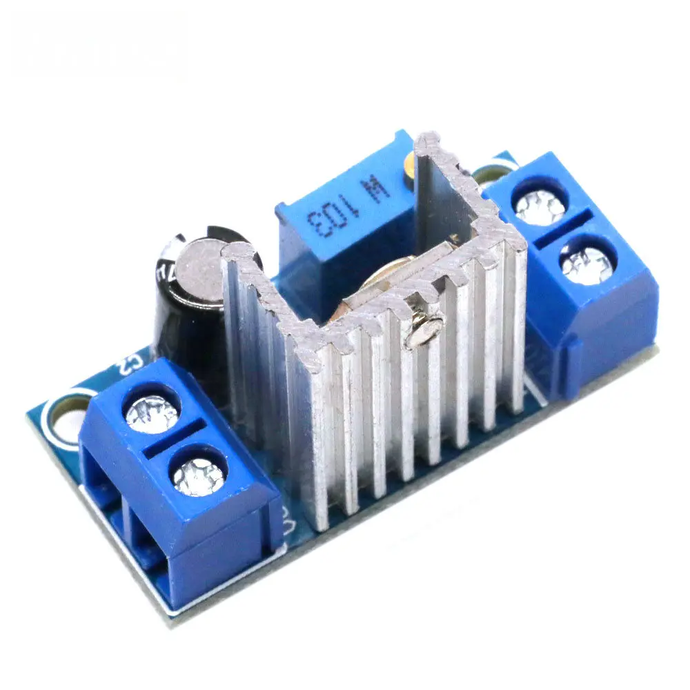 LM317 линейный регулятор регулируемого напряжения источник питания DC-DC 4 2-40 В до 1 2-37