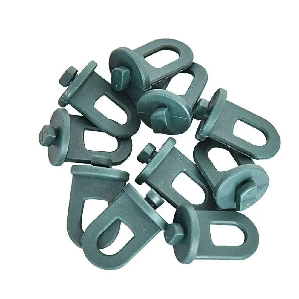 

10/20Pcs Greenhouse Clips Fastener Tied Buckle Hanging Hook Plant Pot Hanger Clip For Plant Vegetable Balcony Accessories