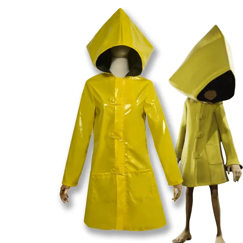 Женский костюм аниме маленький кошмарный шесть Косплей кошмар Голодные дети