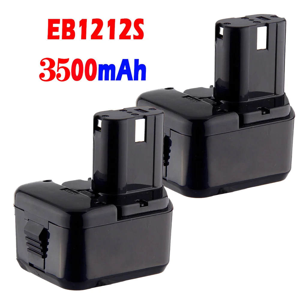 

2X 12V EB1212S EB1214S Drill Battery for HITACHI 3500mAH Cordless Tool EB1220BL