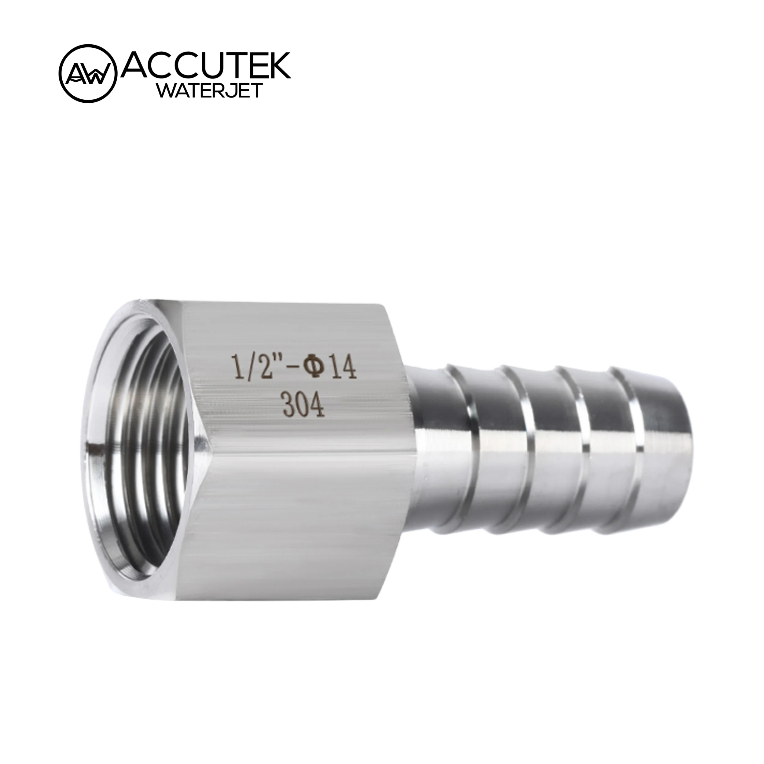 

AW® Соединители для шлангов из нержавеющей стали 304 BSPP 1/8"-3/4"