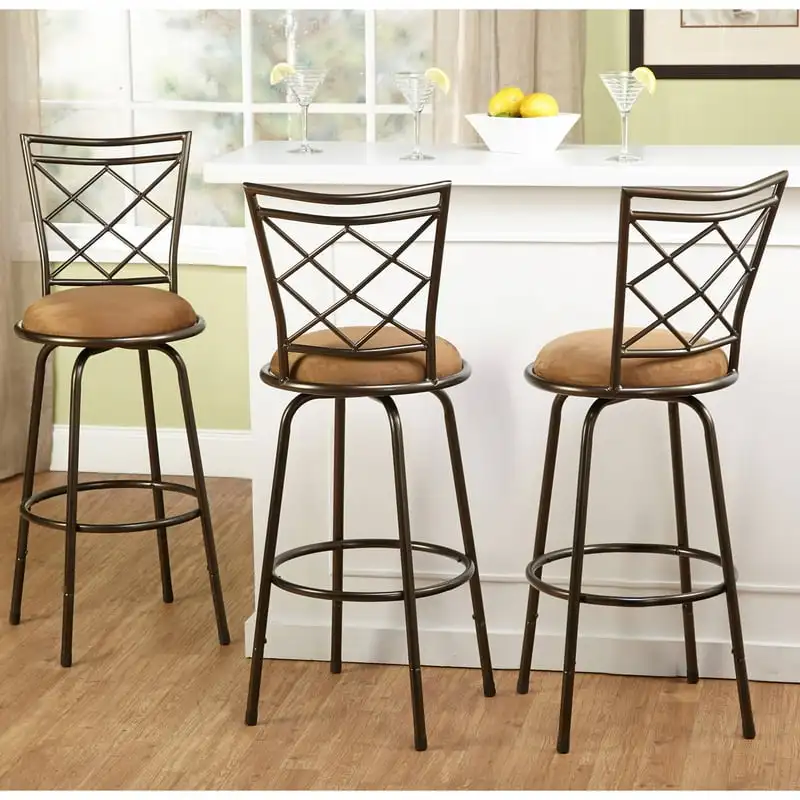 

with Swivel & Adjustable Height, , Set of 3