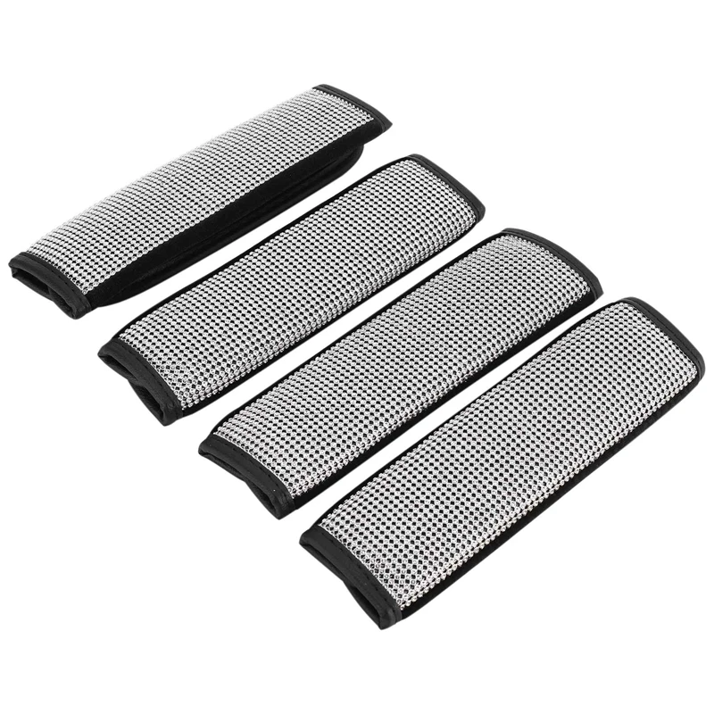 Автозащитная крышка дверной ручки блестящая кристаллическая защитная